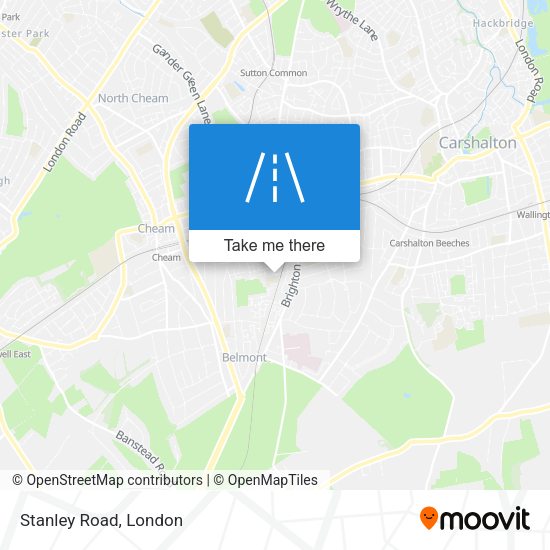 Stanley Road map