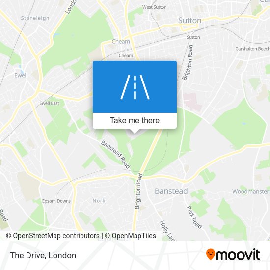 The Drive map