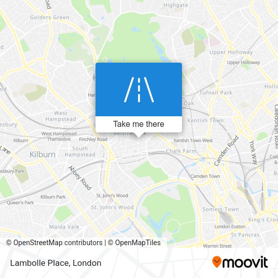 Lambolle Place map