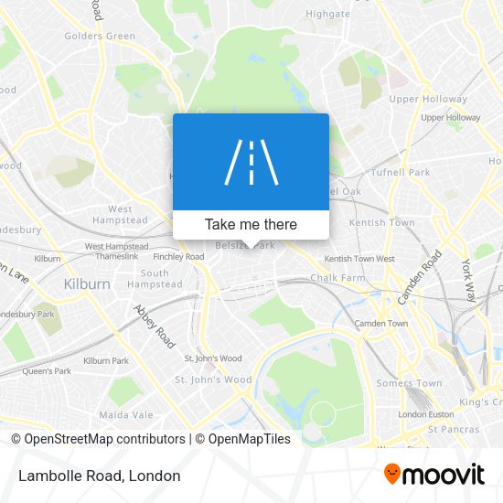 Lambolle Road map