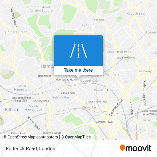 Roderick Road map