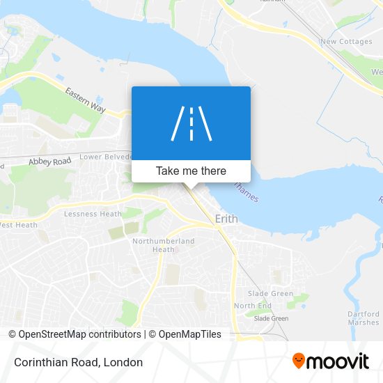 Corinthian Road map