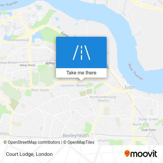 Court Lodge map
