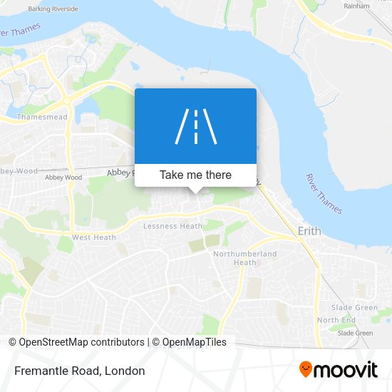 Fremantle Road map
