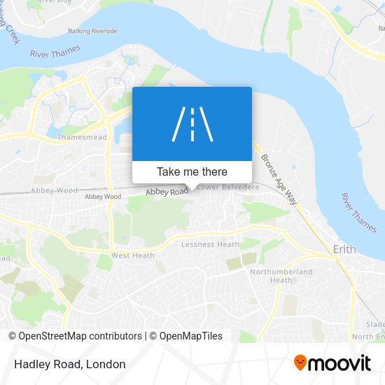 Hadley Road map
