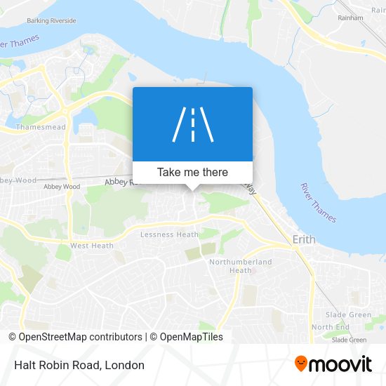 Halt Robin Road map