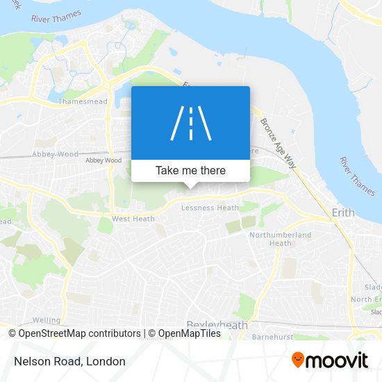 Nelson Road map