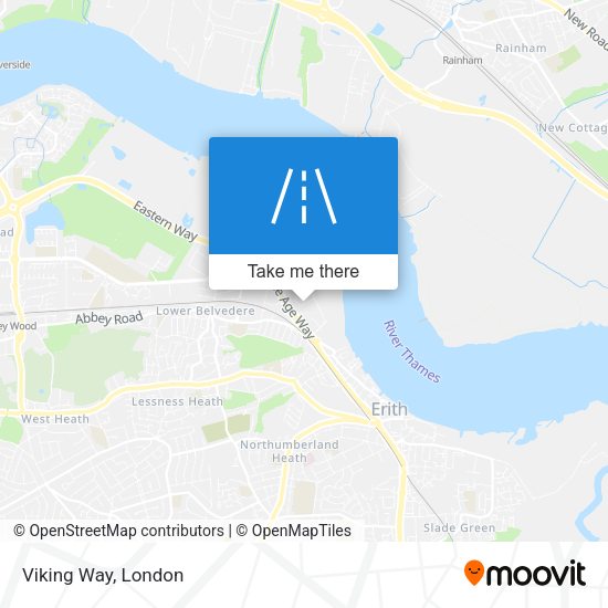 Viking Way map