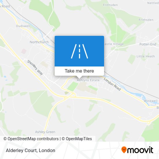 Alderley Court map