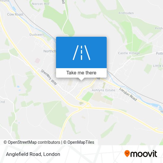 Anglefield Road map