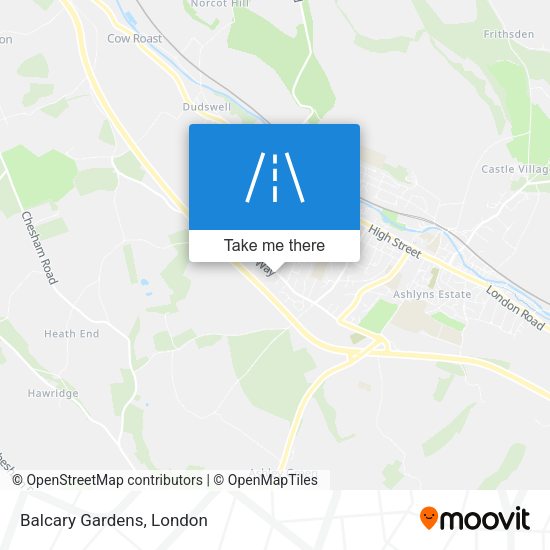 Balcary Gardens map