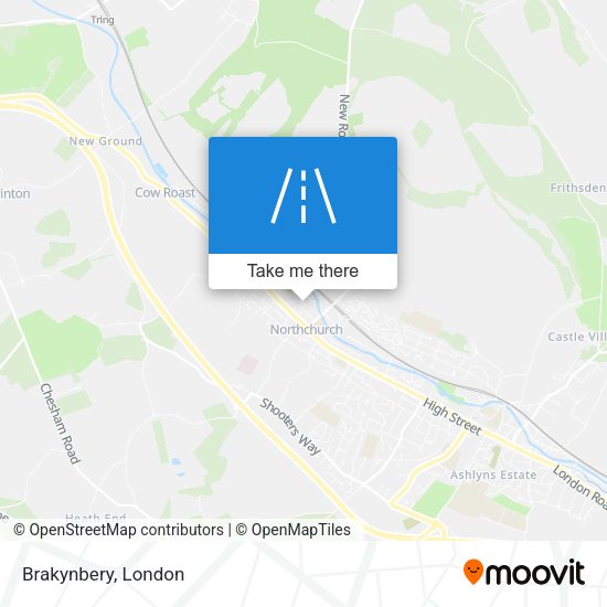 Brakynbery map