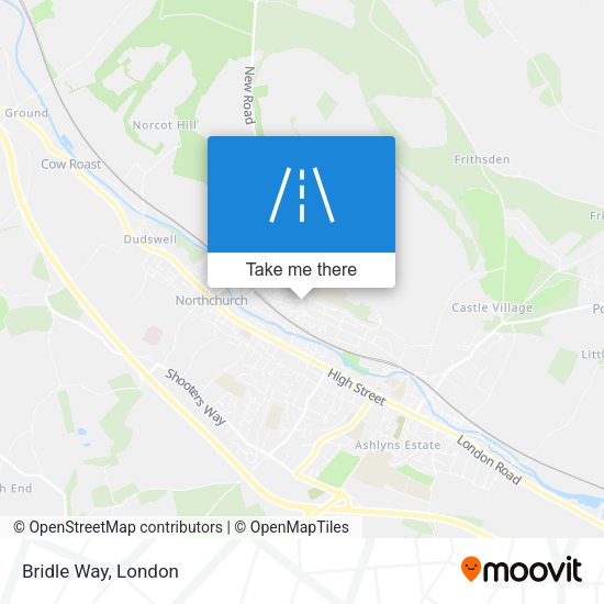 Bridle Way map
