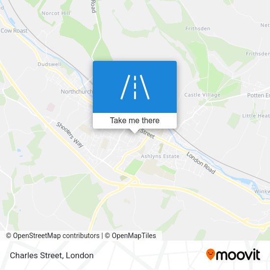 Charles Street map