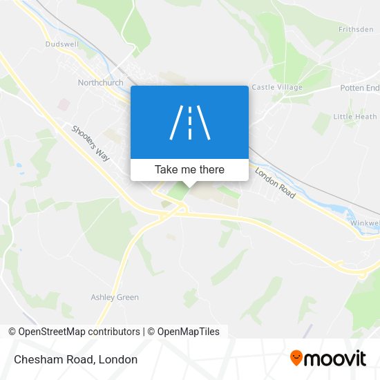 Chesham Road map