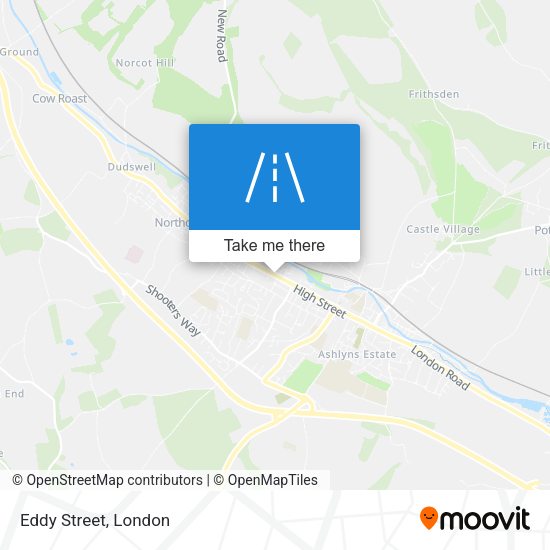 Eddy Street map