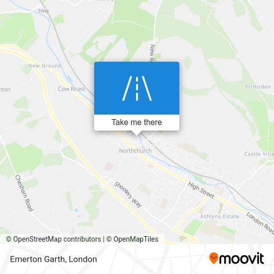 Emerton Garth map