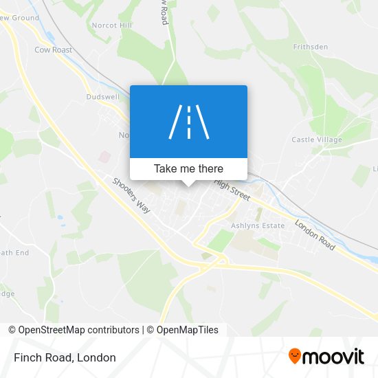Finch Road map