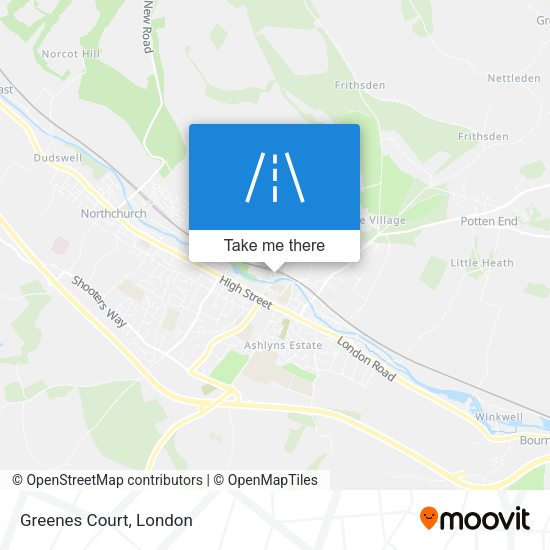 Greenes Court map