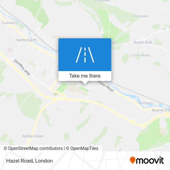 Hazel Road map