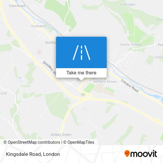 Kingsdale Road map