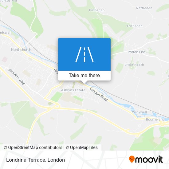 Londrina Terrace map