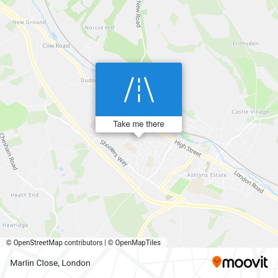 Marlin Close map