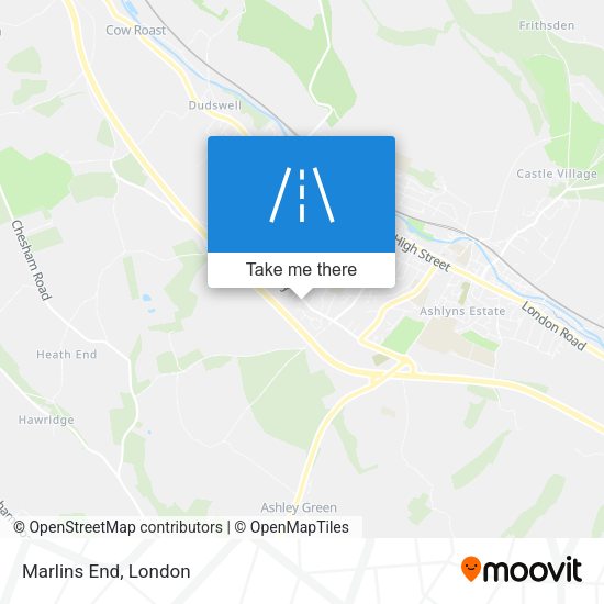 Marlins End map