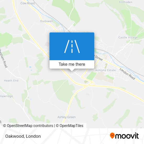 Oakwood map