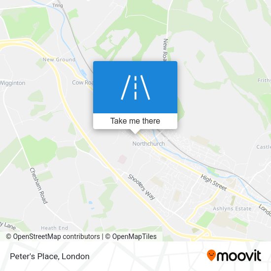 Peter's Place map