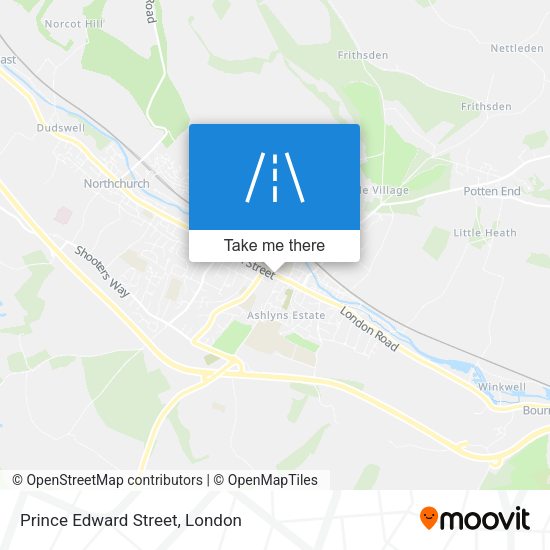 Prince Edward Street map