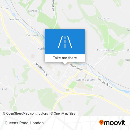 Queens Road map