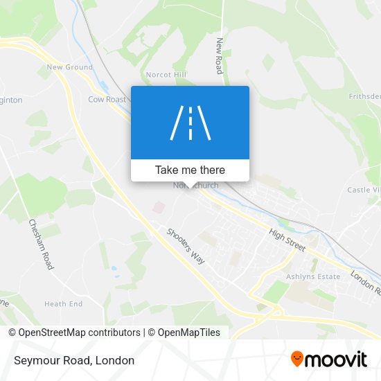 Seymour Road map