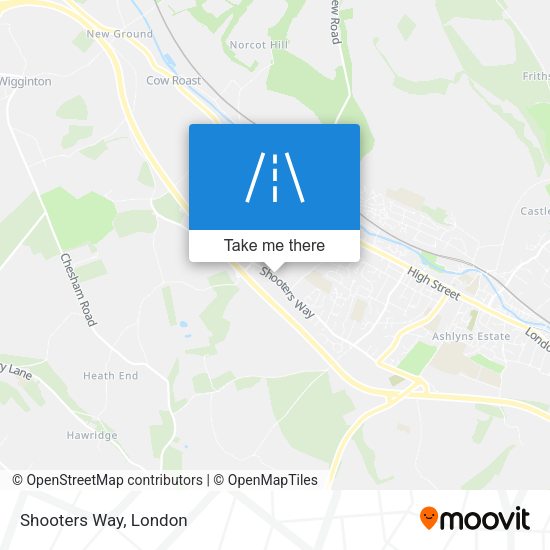 Shooters Way map