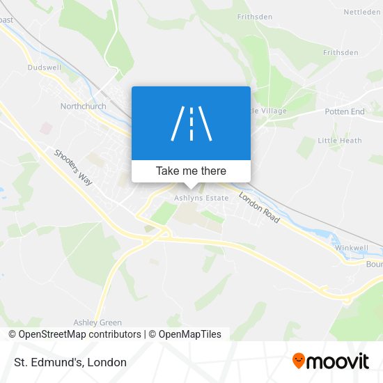 St. Edmund's map