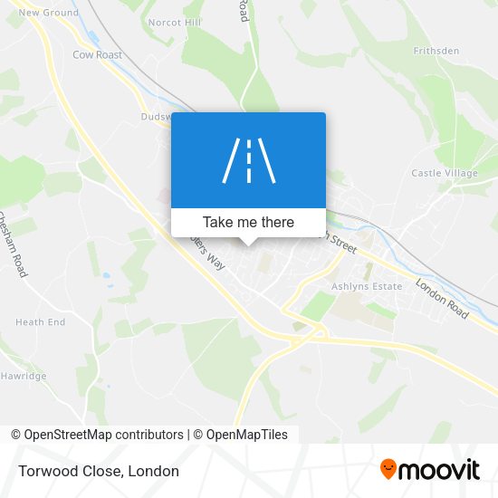 Torwood Close map