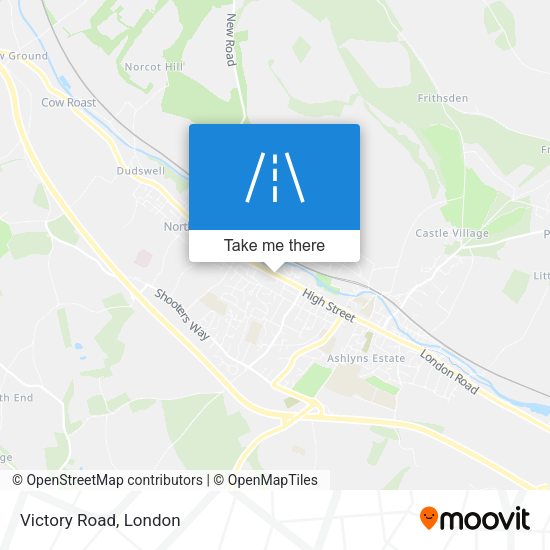 Victory Road map