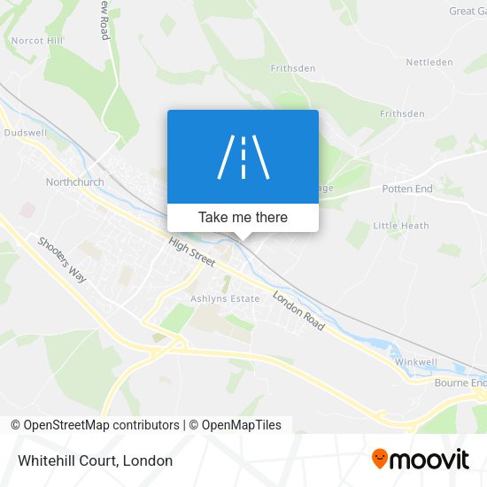 Whitehill Court map