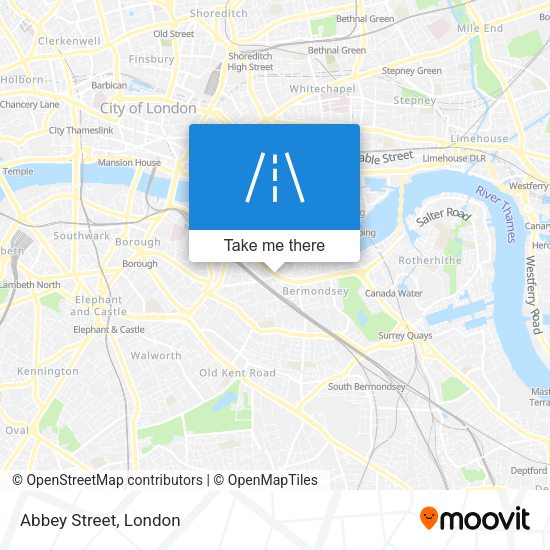 Abbey Street map
