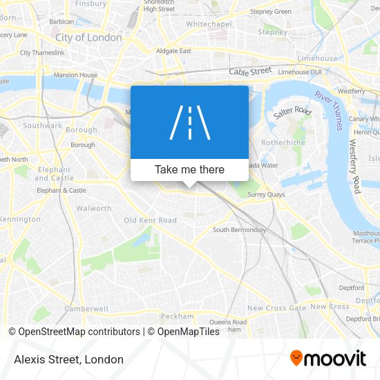 Alexis Street map