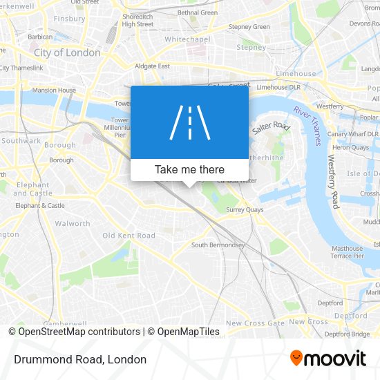 Drummond Road map