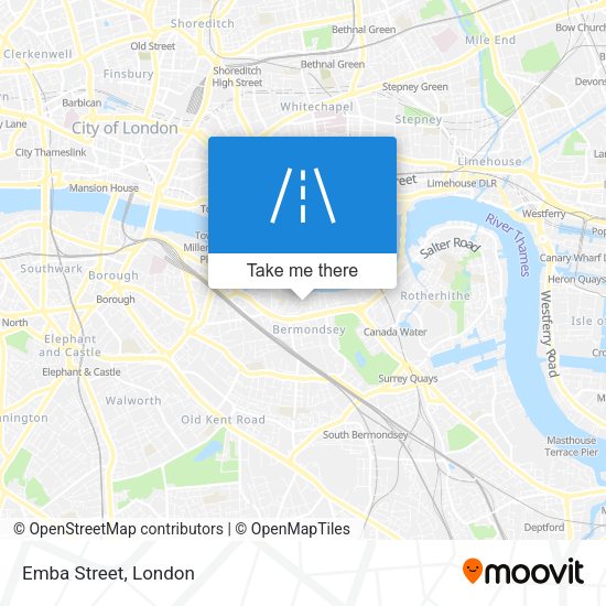 Emba Street map