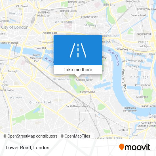 Lower Road map