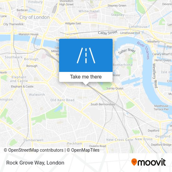 Rock Grove Way map