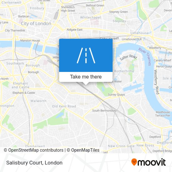 Salisbury Court map