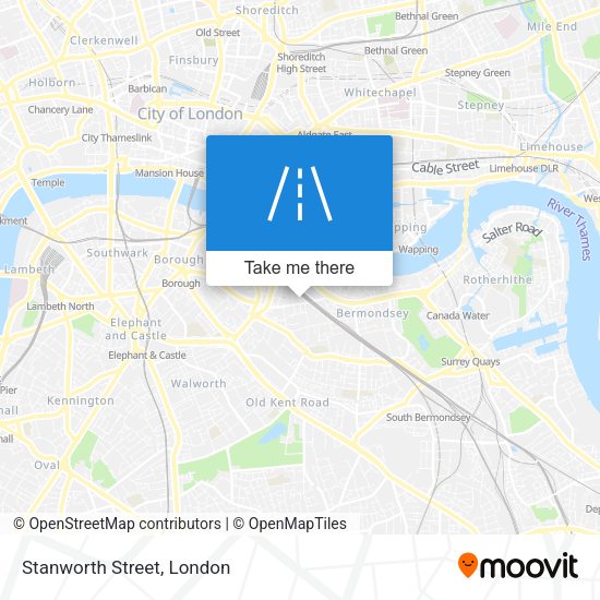 Stanworth Street map