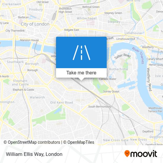 William Ellis Way map