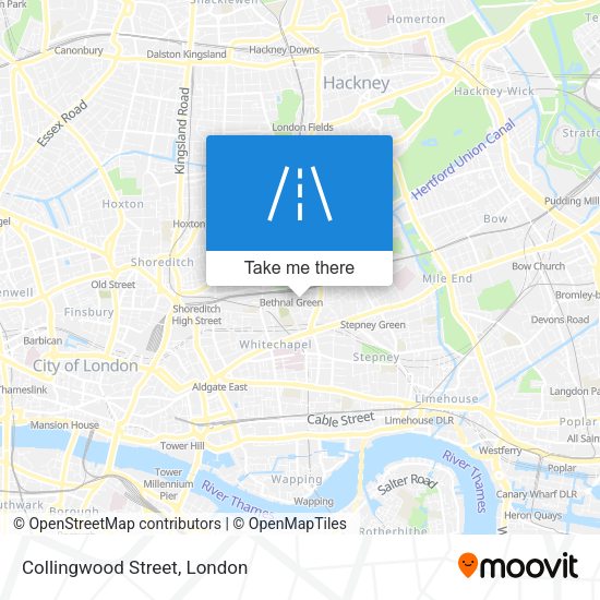 Collingwood Street map
