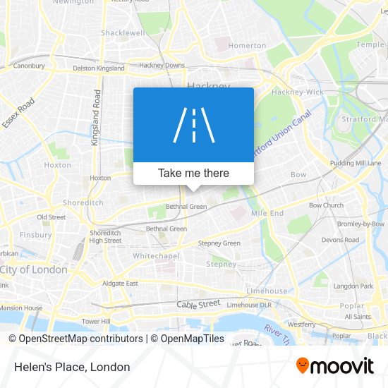 Helen's Place map