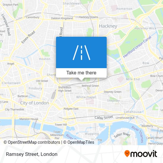 Ramsey Street map